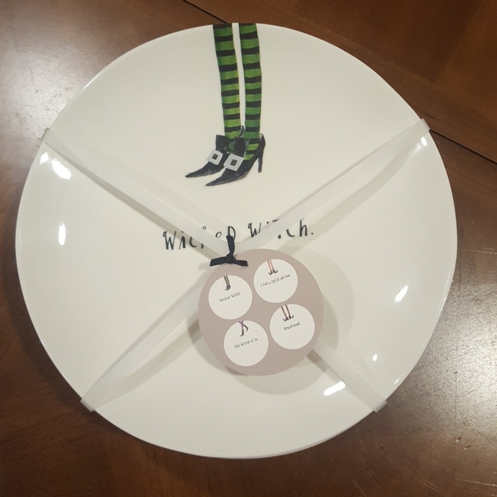 Rae Dunn Halloween Plates